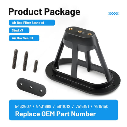 Air Box Filter Stand Kit for Polaris Magnum 425 2x4/4x4 1995-1998 6x6 1996-1997