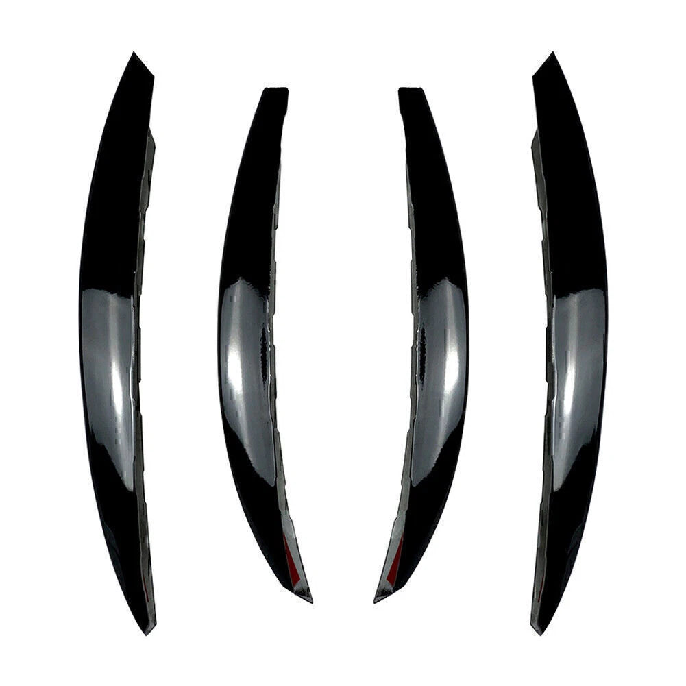 4 Pcs Front Bumper Splitter Spoiler Canards for Mercedes Benz C-Class (2022-2023)