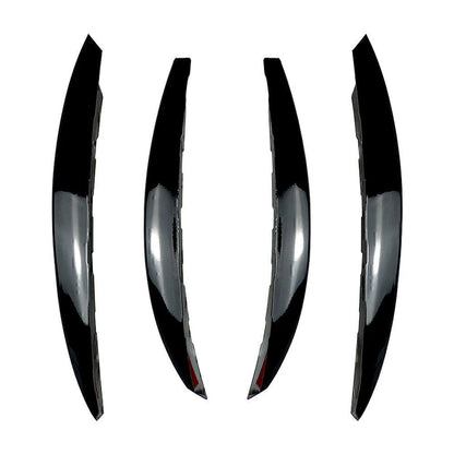 4 Pcs Front Bumper Splitter Spoiler Canards for Mercedes Benz C-Class (2022-2023)