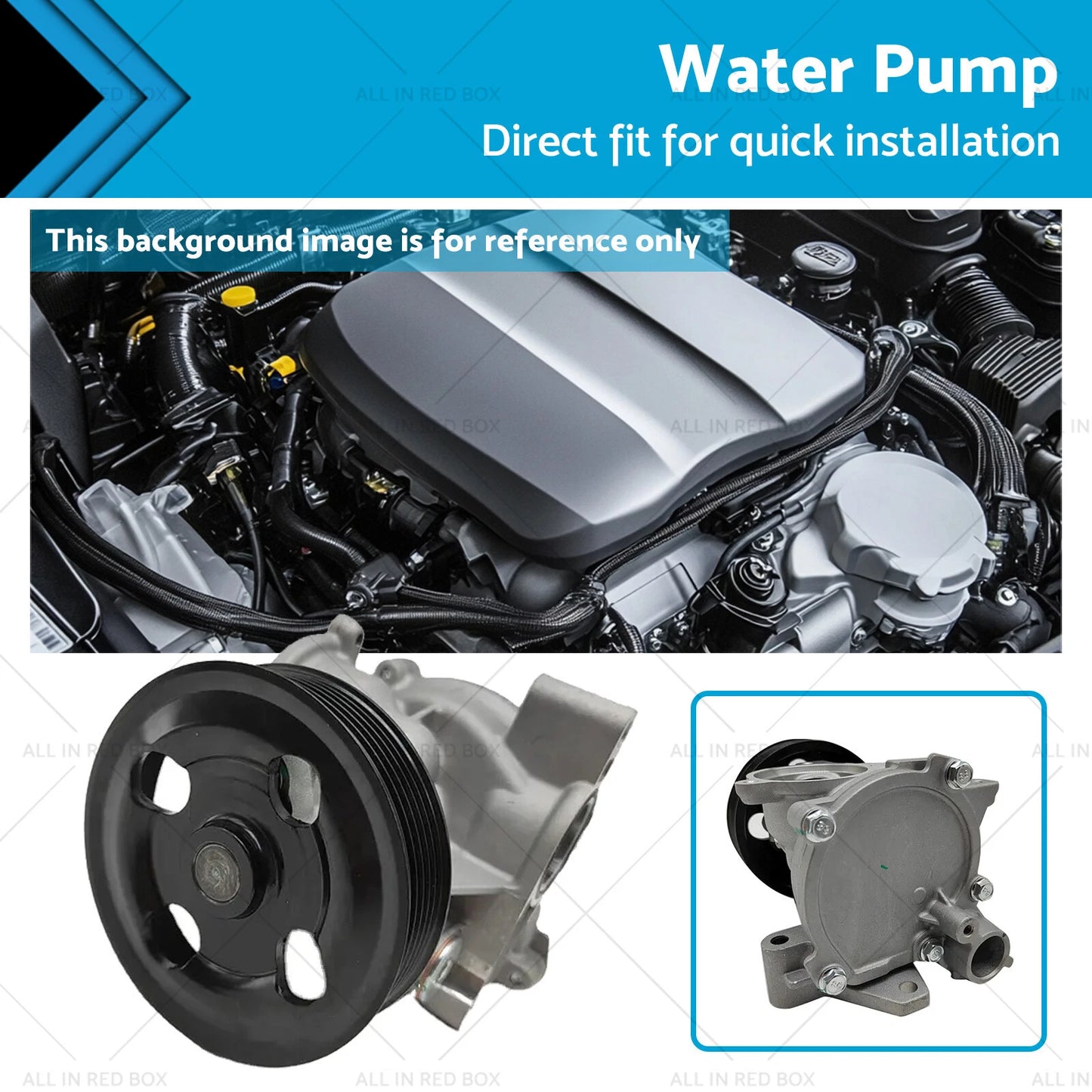 Water Pump for Suzuki Grand Vitara, Kizashi, SX4 2.4L, 2.0L (2006-2014)