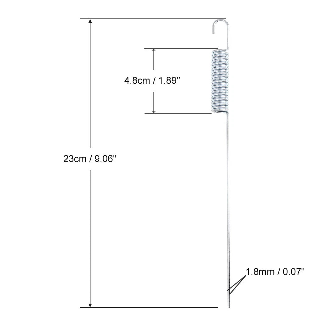 2 x 23cm Stand Bracket Kickstand for Motorcycle