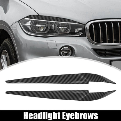 Headlight Eye Lid Cover Sticker 1x for BMW X5 X6 F15