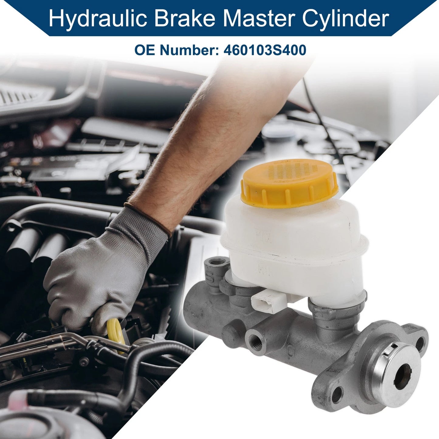 Brake Master Cylinder w/Reservoir for Toyota Land Cruiser Prado