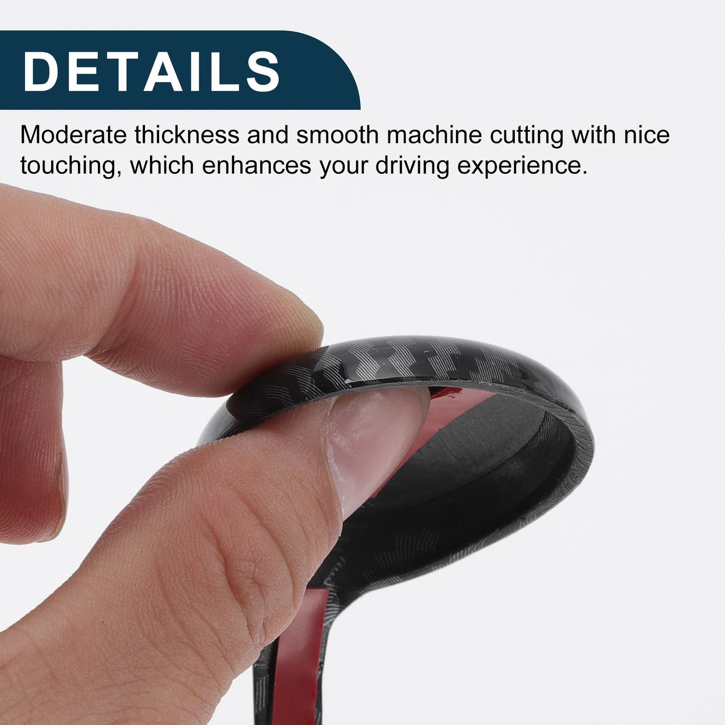 Gear Shift Knob Cover for Toyota Rav4 Corolla Vios (2014-2018) Black