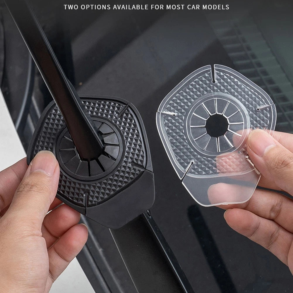 Windshield Wiper Arm Bottom Hole Protective Cover PVC Dustproof Pad Cover