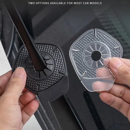 Windshield Wiper Arm Bottom Hole Protective Cover PVC Dustproof Pad Cover