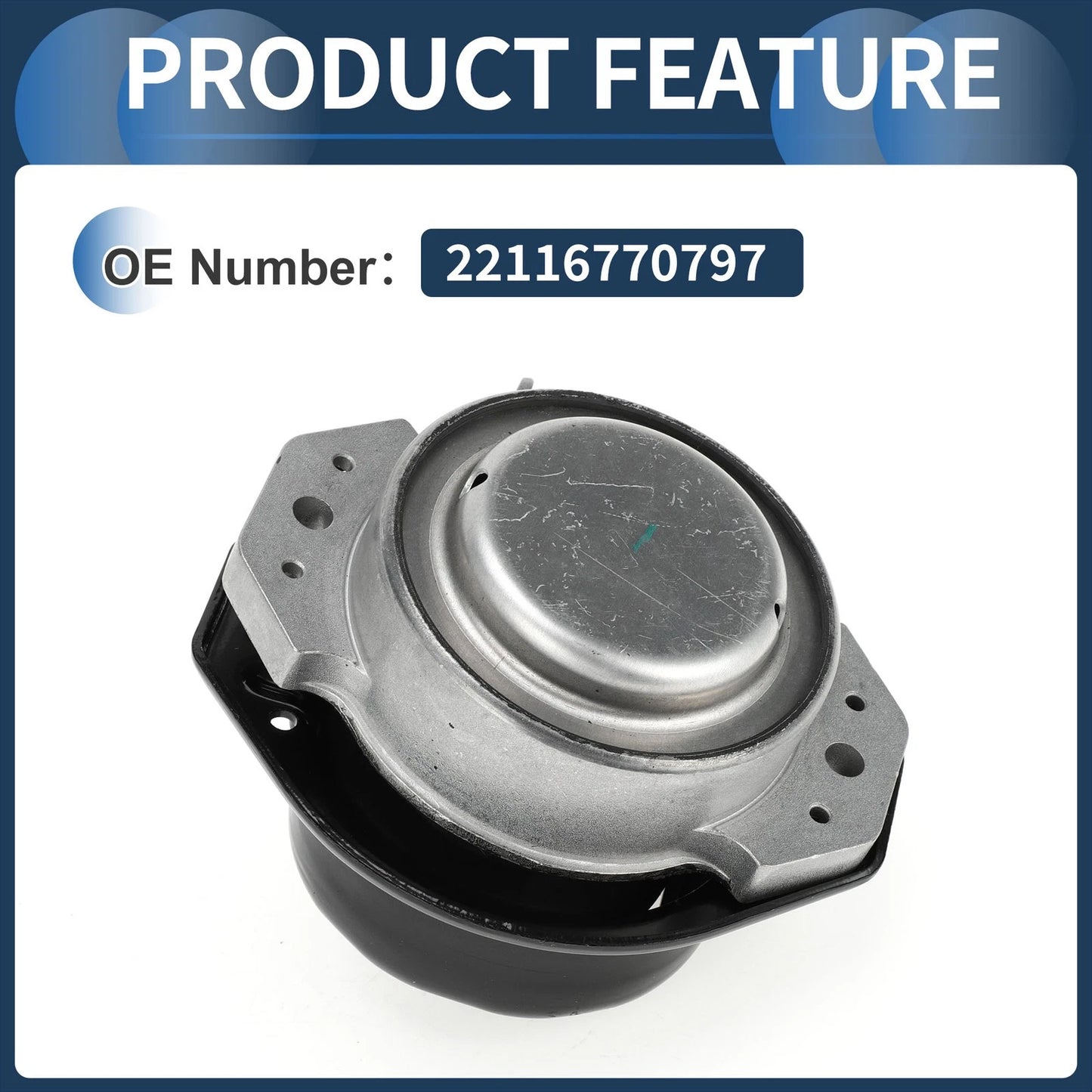 Engine Mount for BMW 730Li E66 2000-2008 3.0L A/MT