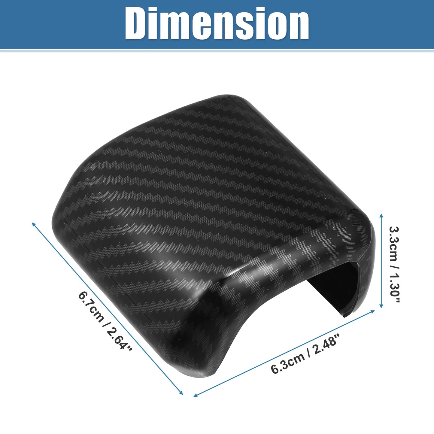 Carbon Fiber Gear Shift Knob Cover for Toyota Tundra (2022 - )