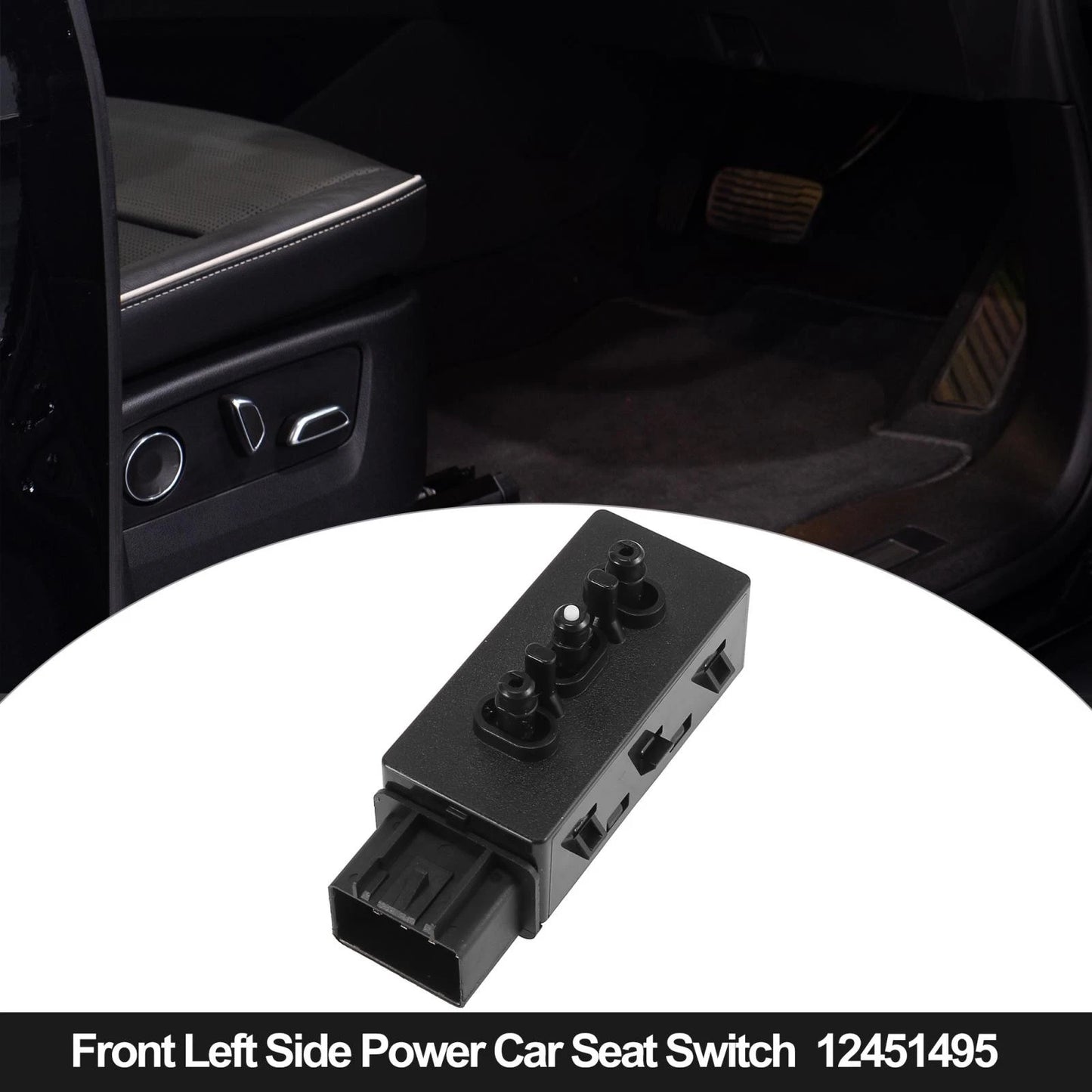 Front Left Side 6 Way Car Power Seat Switch for Chevrolet Buick