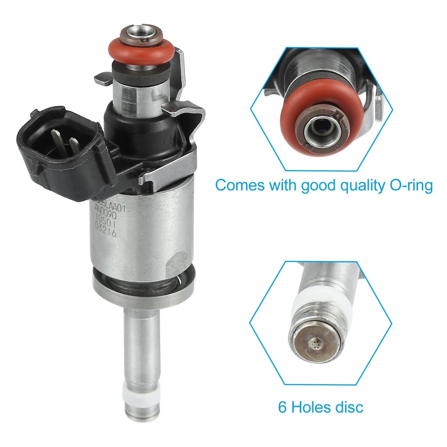 4 x Fuel Injector Nozzles for Honda Accord 2.4L, CR-V (2013-2017)