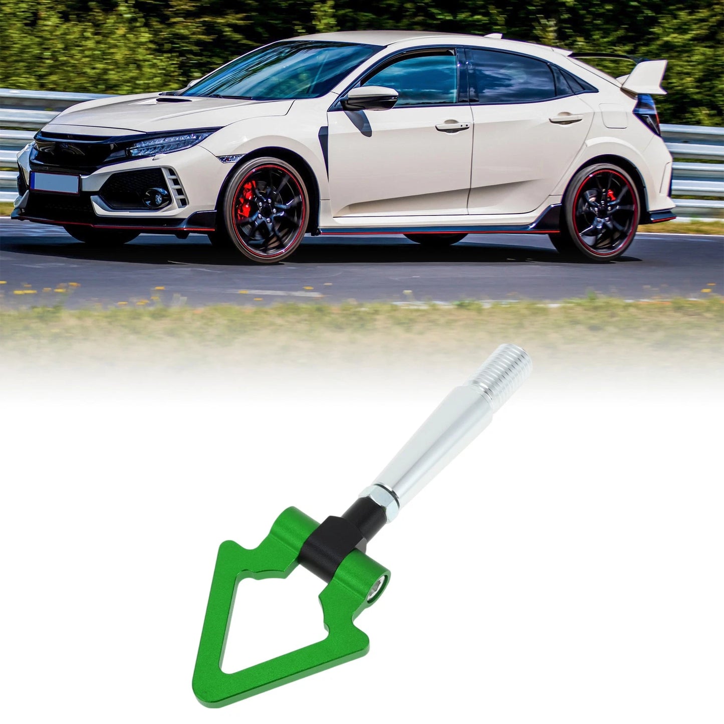 Triangle Tow Hooks for Mitsubishi Lancer EX