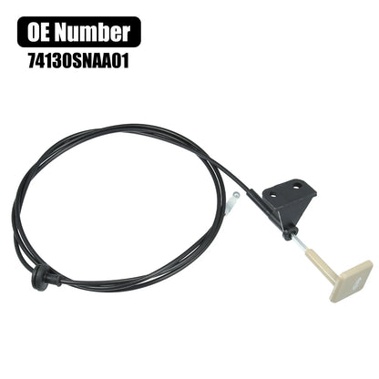 Front Hood Latch Lock Release Cable for Honda Civic (2006-2011) Beige