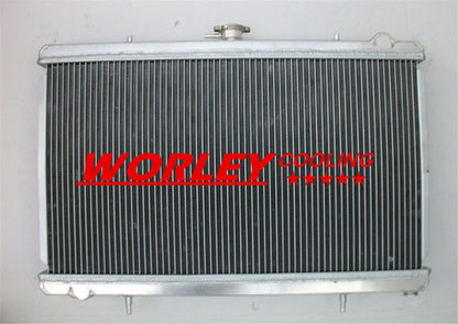 44mm 3 Row Aluminum Radiator for Nissan Silvia S13 SR20DET (1989-1994)