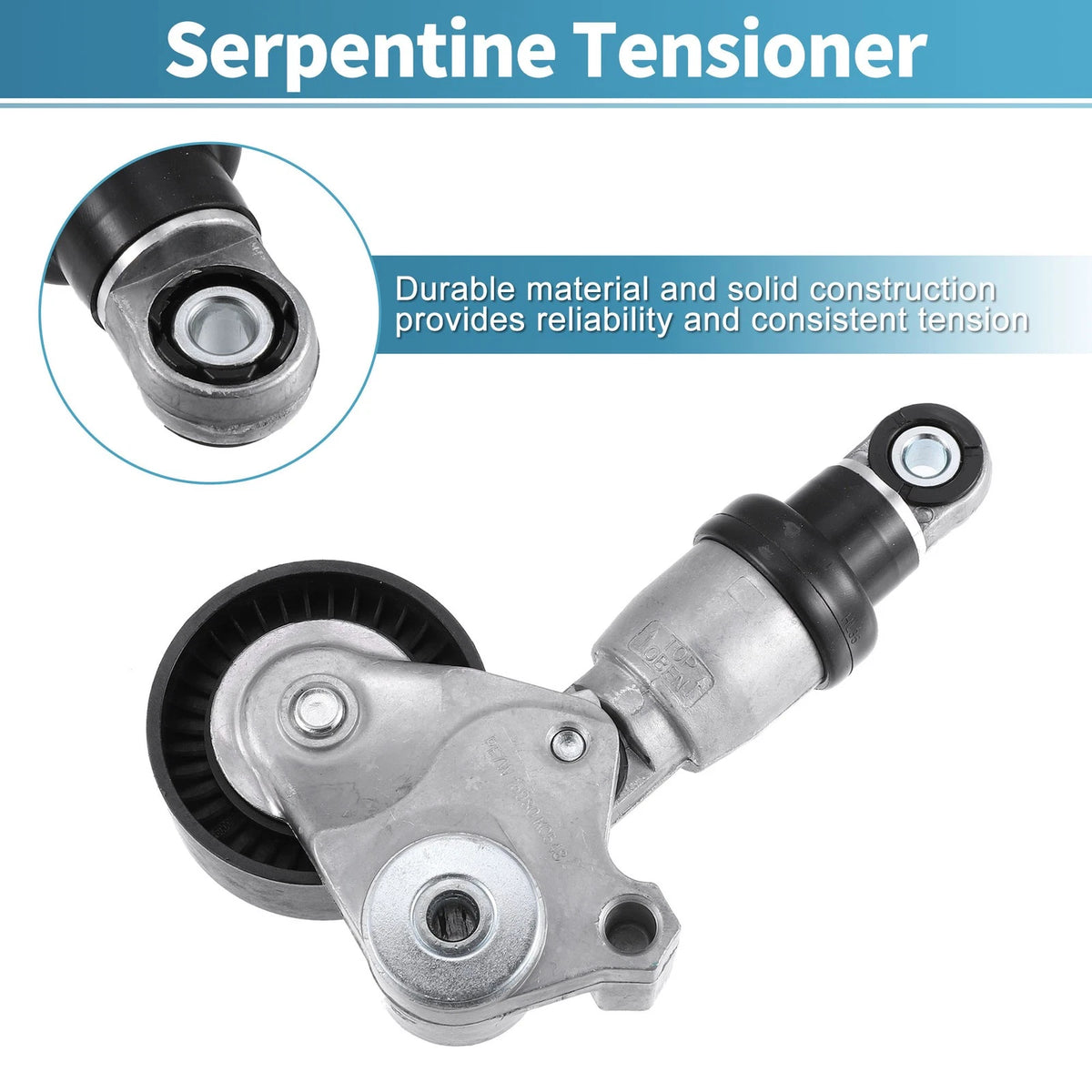 Belt Tensioner Pulley Assembly for Mazda 3 6 CX-3 CX-30 (2004-2023)