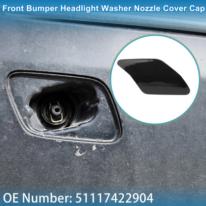Front Right Washer Nozzle Cover for BMW X6 (2015-2019) Black