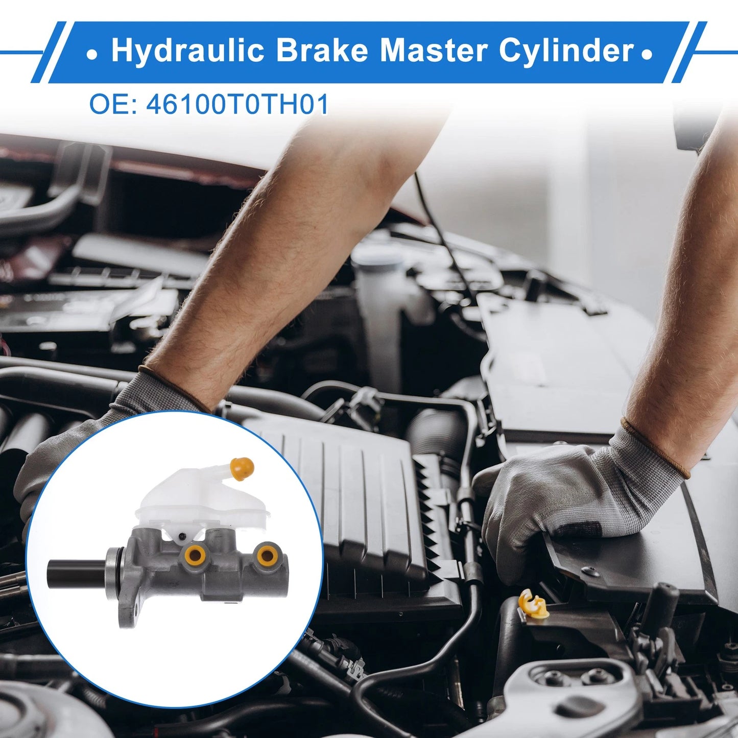 Brake Master Cylinder w/ Reservoir for Honda CR-V (2012-2013)