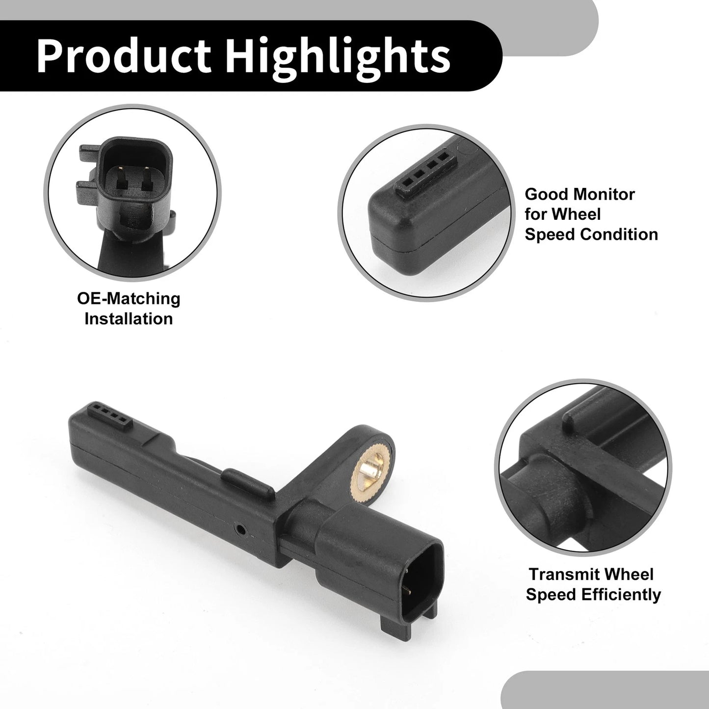 ABS Sensor for Jeep Liberty 2006-2007 - Rear Left or Right Side (2006-2007)