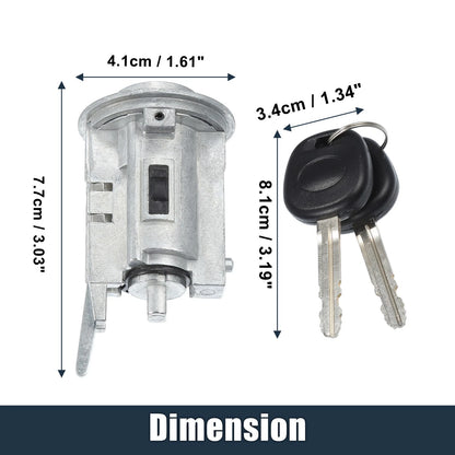 Ignition Key Switch w/Keys for Toyota Corolla Matrix (2005-2008)
