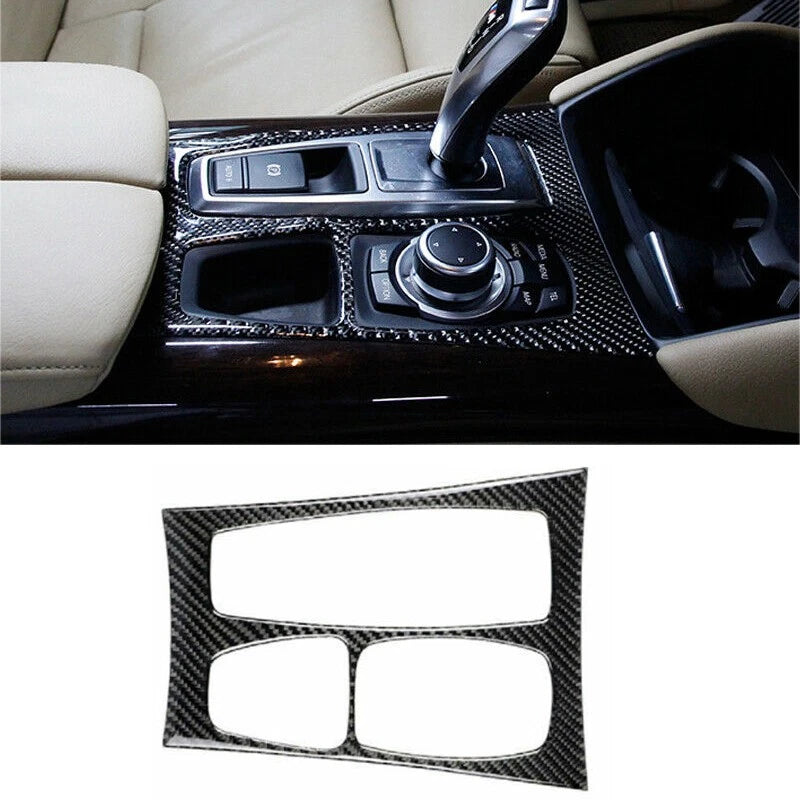 Carbon Fiber Inner Cover Sticker Kit for BMW X5 E70 X6 E71 (2008-2013)
