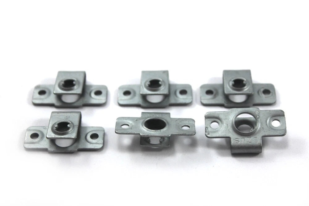 6x dzus Tête de fourche Rapide Sortie Quart Turn for Yamaha Kawasaki Honda