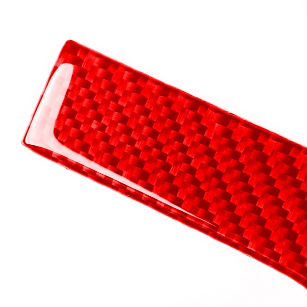 Red Rear Water Cup Holder Panel Cover Trim for Jeep Wrangler JL Gladiator JT (2018-2023)