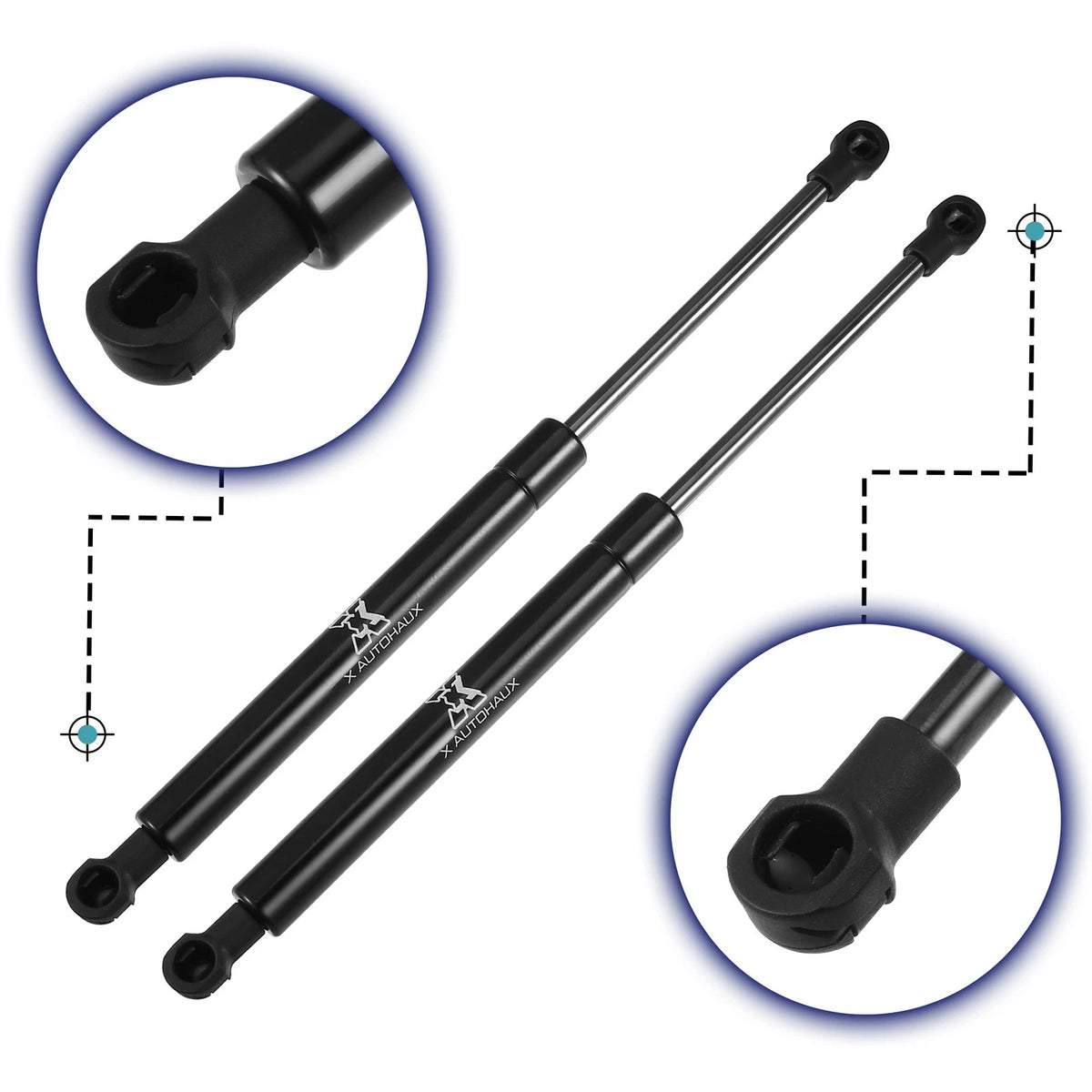 2 x Car Front Hood Gas Lift Supports for BMW 5 Series E60 E61 (2005-2010)