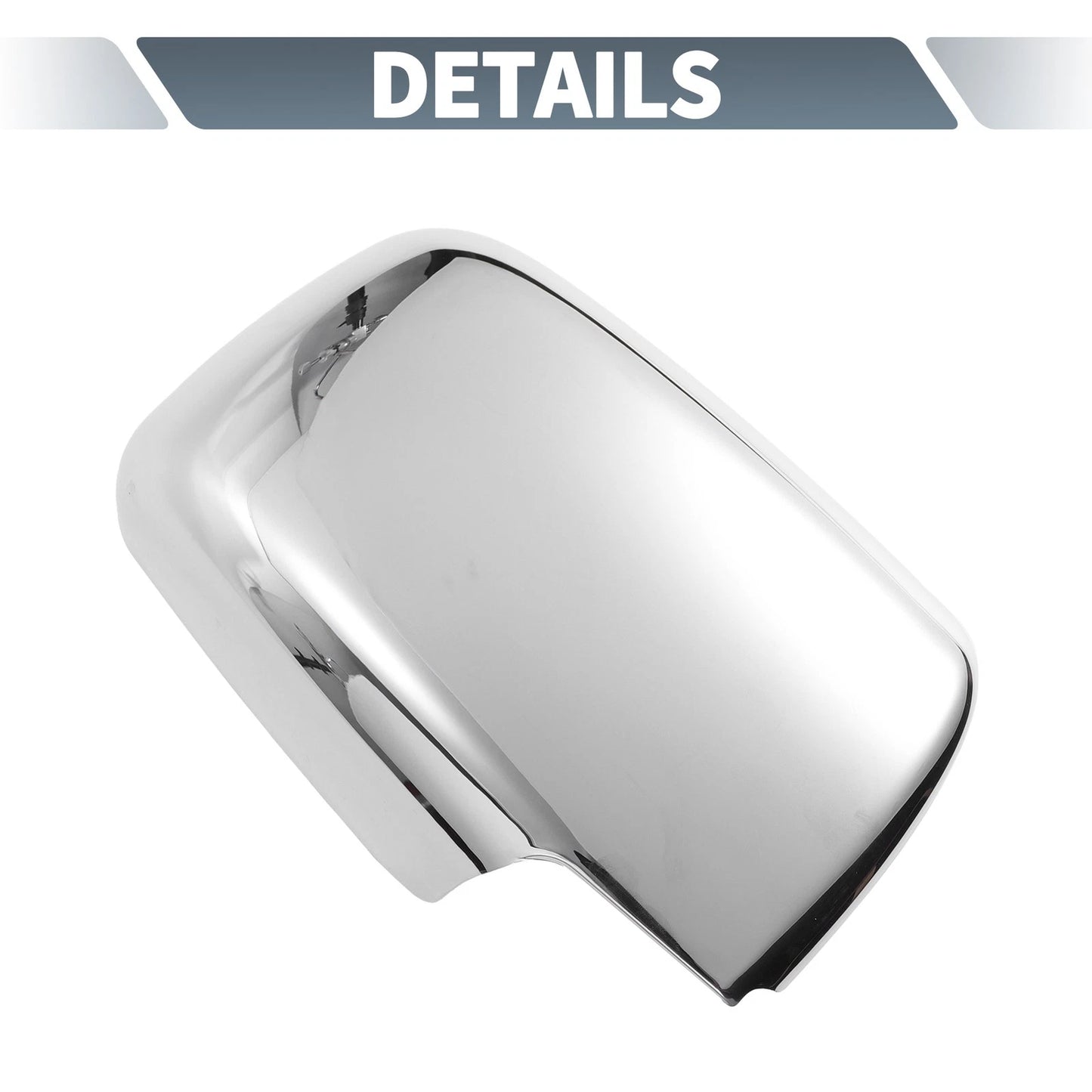 Chrome Plated Rearview Mirror Cover for Nissan X-Trail Rogue (2008-2013)
