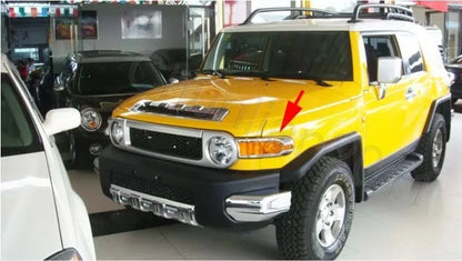 Chrome Front Head Light Lamp Cover Trim for Toyota FJ Cruiser (2007-2018)