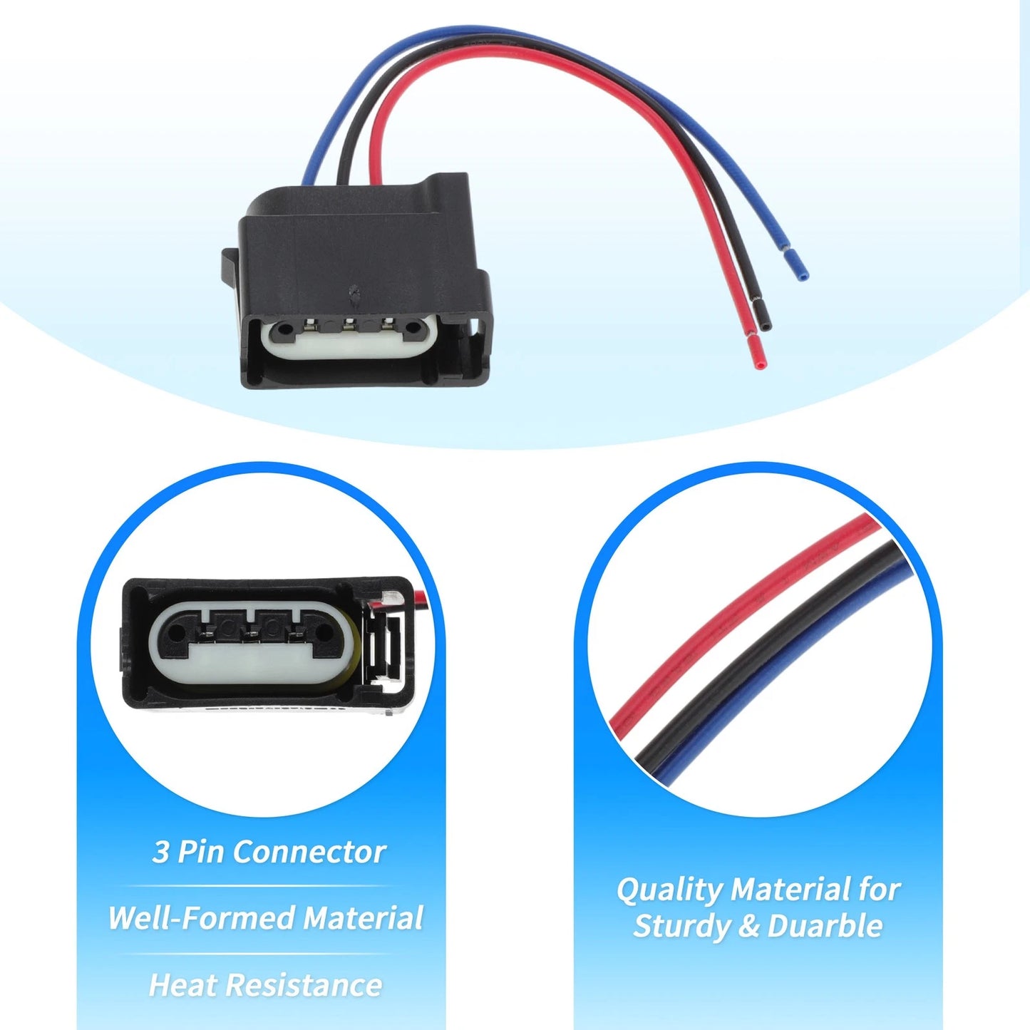 Turn Signal Socket Pigtail Connector for Ford F-150 (2004-2014)
