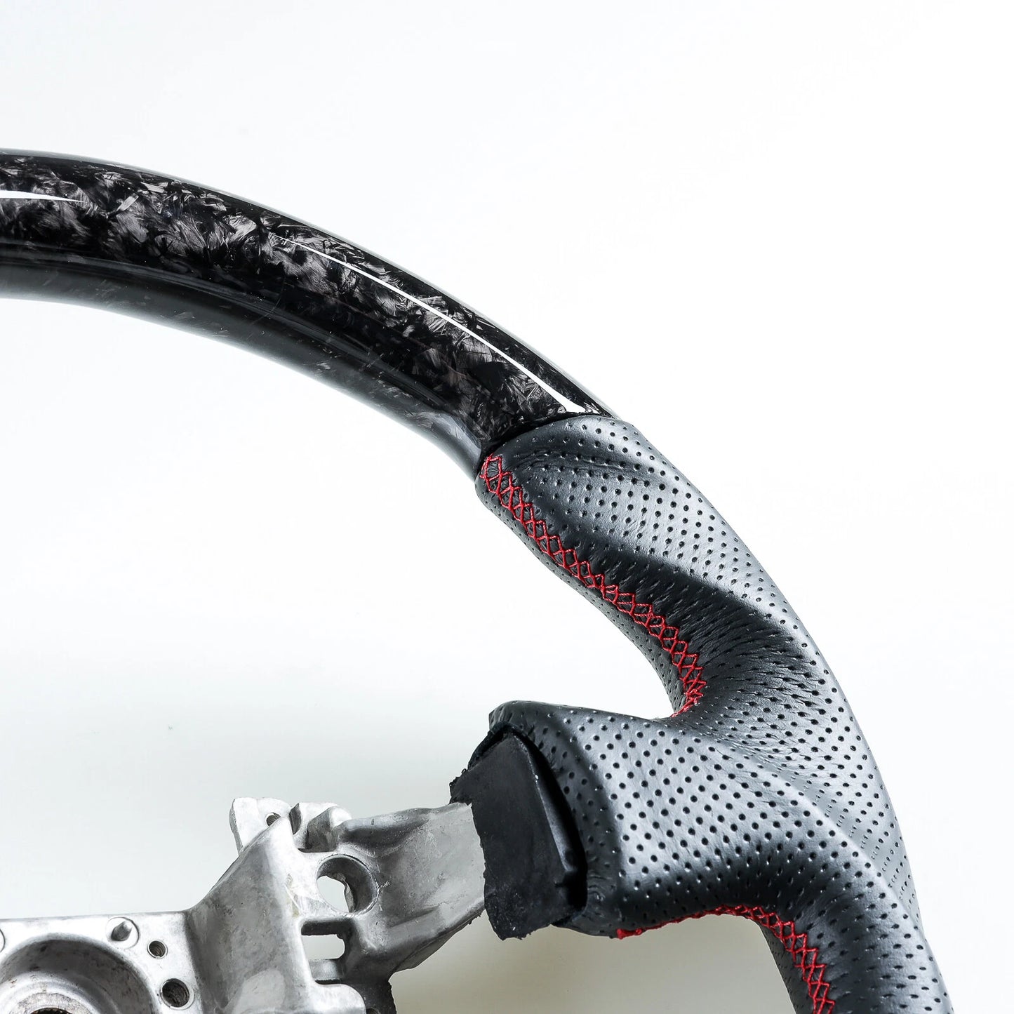 Forged Carbon Fiber Leather Steering Wheel for Toyota GT86, Subaru BRZ (2012-2020)