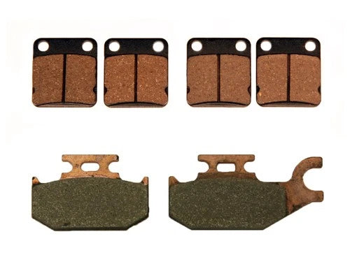 Severe Duty Brake Pads Front & Rear for Yamaha Grizzly 450 4x4 IRS