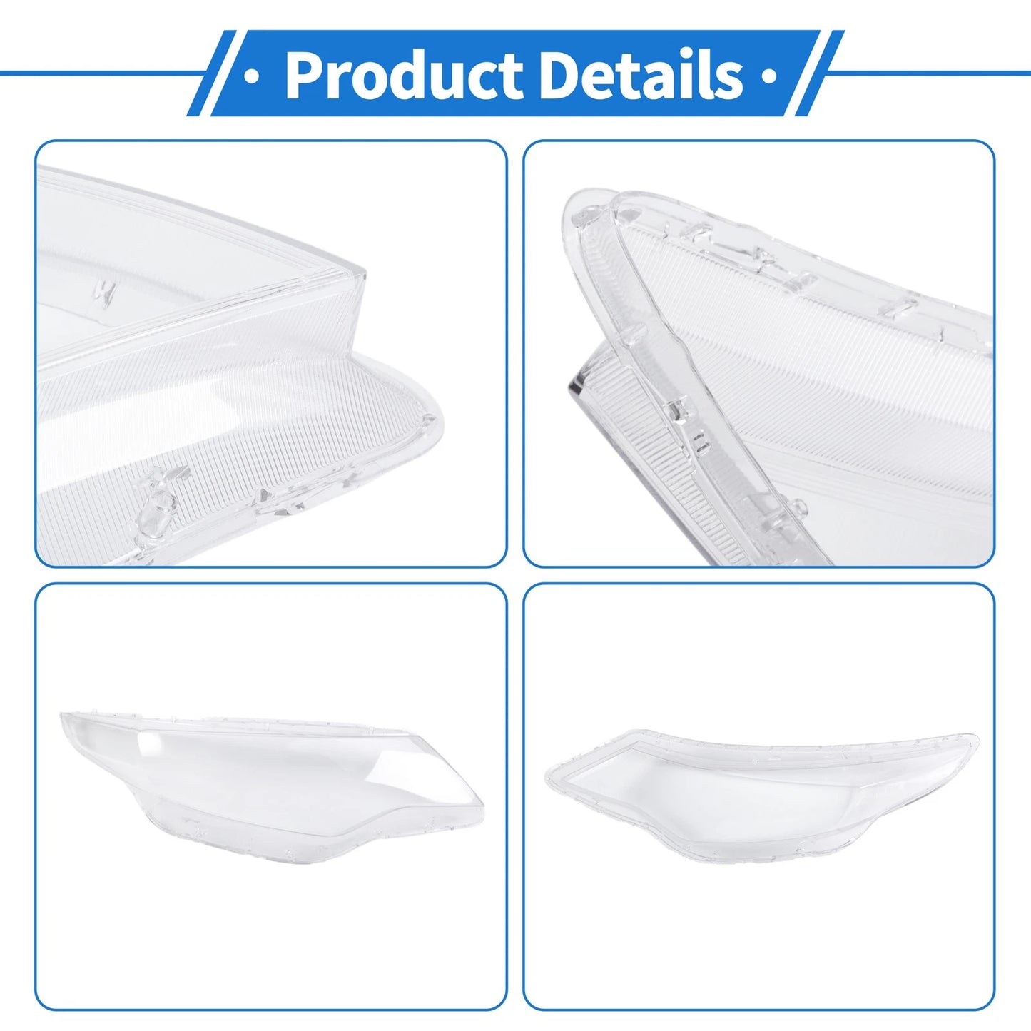 1 x Front Right Headlight Lens Cover for Kia Optima (2016-2018)