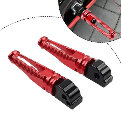 Red Rear Passenger Foot Pegs for BMW HP4 S1000RR S1000R (2012-2020)