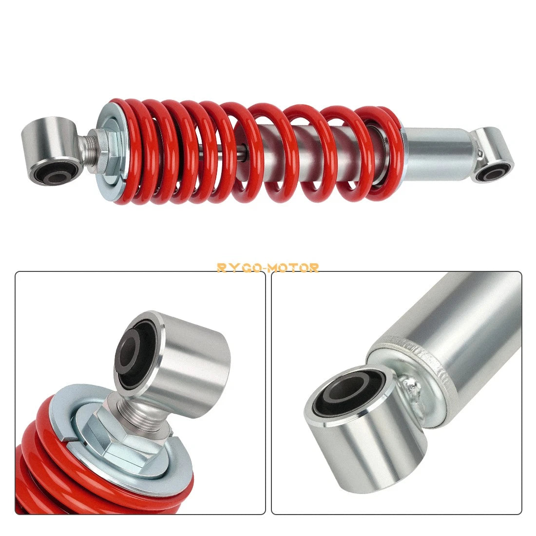 Red Rear Shock Absorber 2 x for Blaster 200 YFS200 (1988–2006)