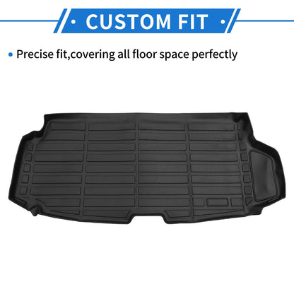 Cargo Liner Rear Trunk Mat for Volvo XC90 (2016-2024) Long Stripe Pattern TPE