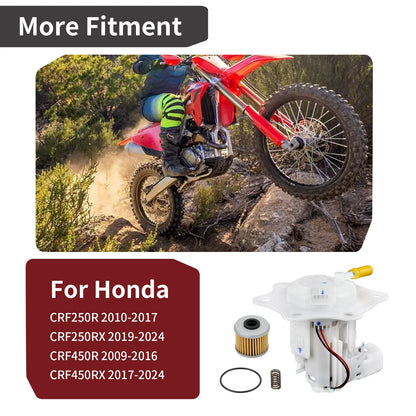 Fuel Pump & Oil Filter for Honda CRF250R/RX 09-24, CRF450R/RX 10-24