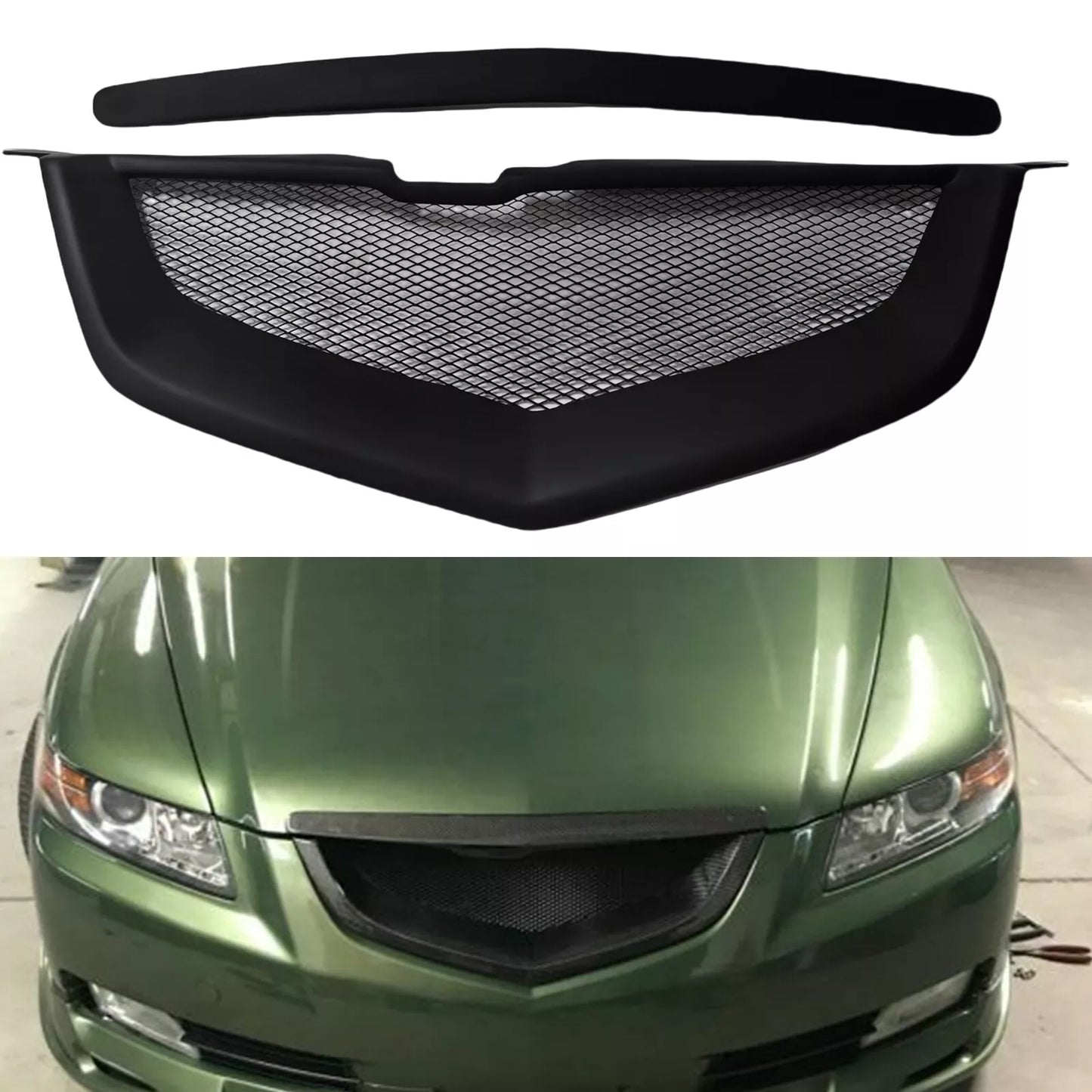 Front Bumper Grille for Acura TL 2007-2008 (2007-2008)