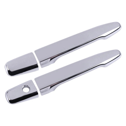 8 x Chrome Door Handle Trim Covers for Mitsubishi Outlander (2013-2019)