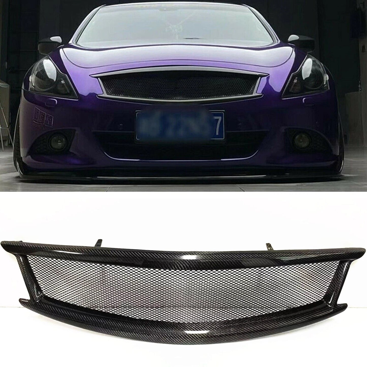 Carbon Fiber Grille for Infiniti G G37 (2010-2014)