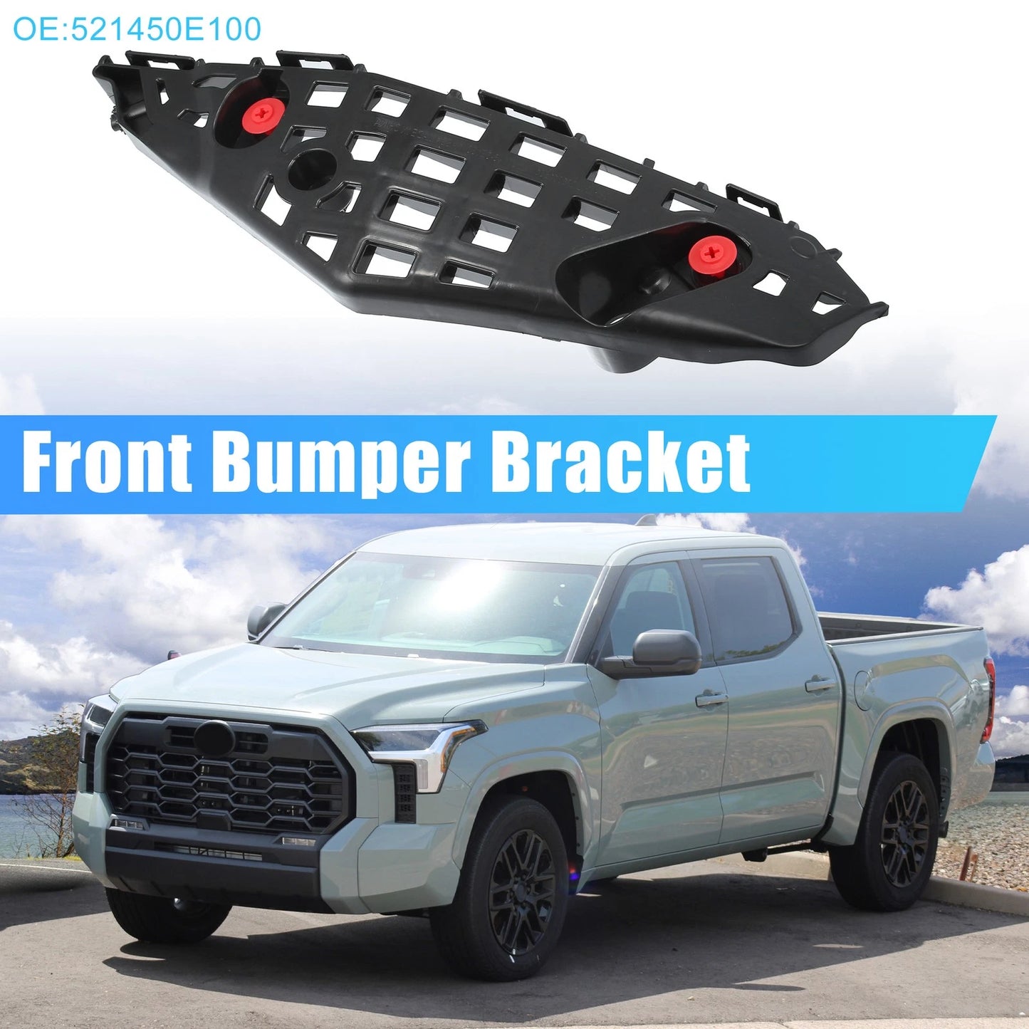 Right Bumper Bracket Retainer for Toyota Highlander (2014-2019)
