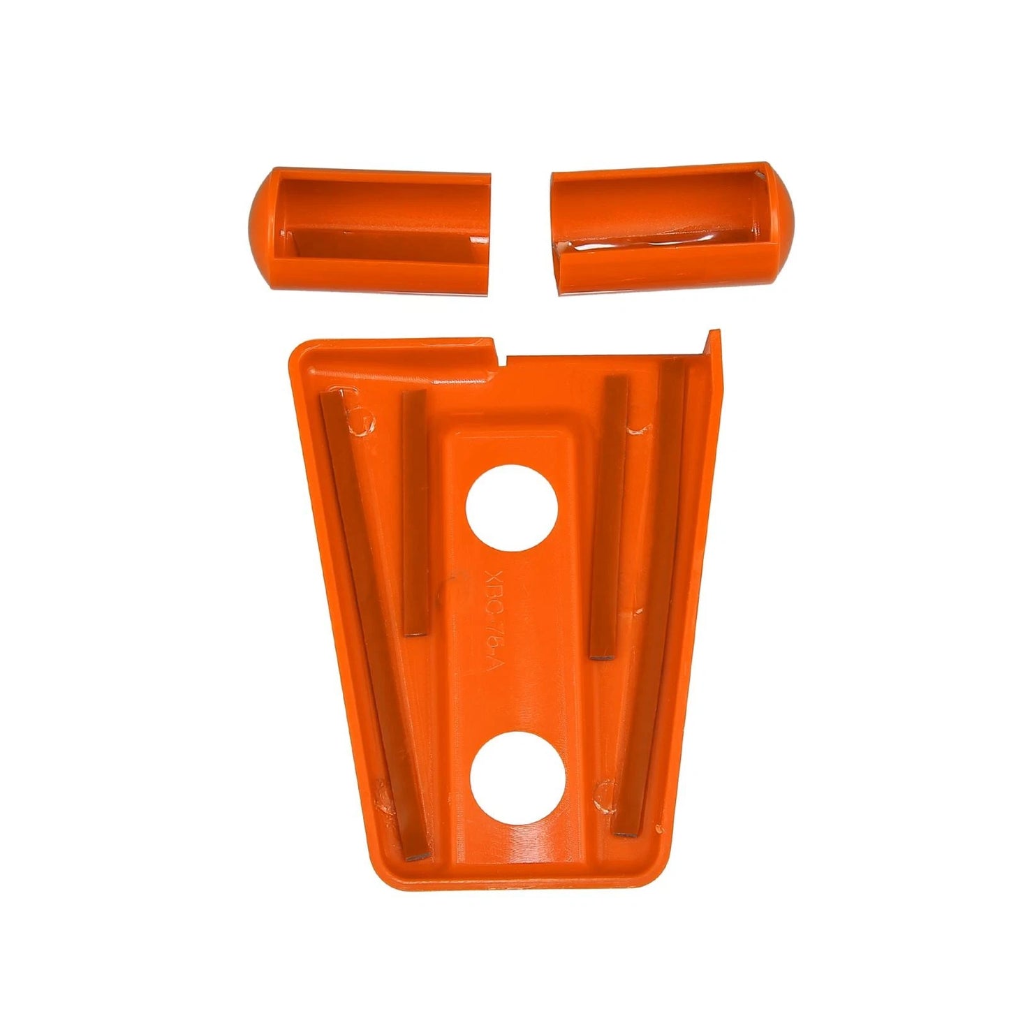 Engine Hood Hinge Covers for Jeep Wrangler 2007-2018 Orange