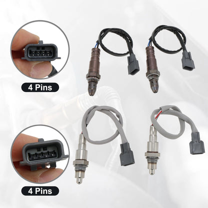 Oxygen Sensors 4 x for Nissan Altima V6 3.5L (2002-2006)