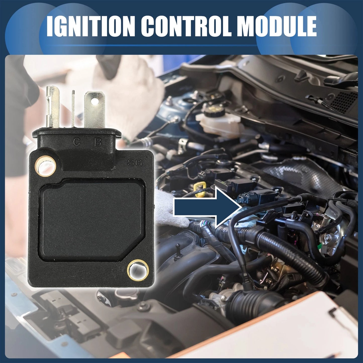 Ignition Control Module for Mazda RX4 RX5 RX-7 (1972-1985)