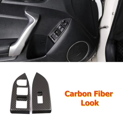 10 x Carbon Fiber Interior Trim Cover Set for Toyota GT86/FR-S/BRZ (2012–2021)