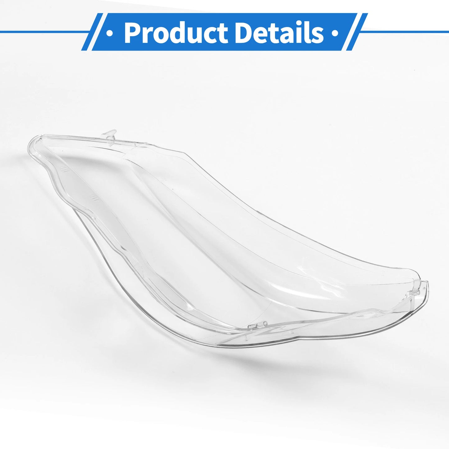 1 Pc Front Right Headlight Lens Cover for BMW 5 Series (2006-2010)