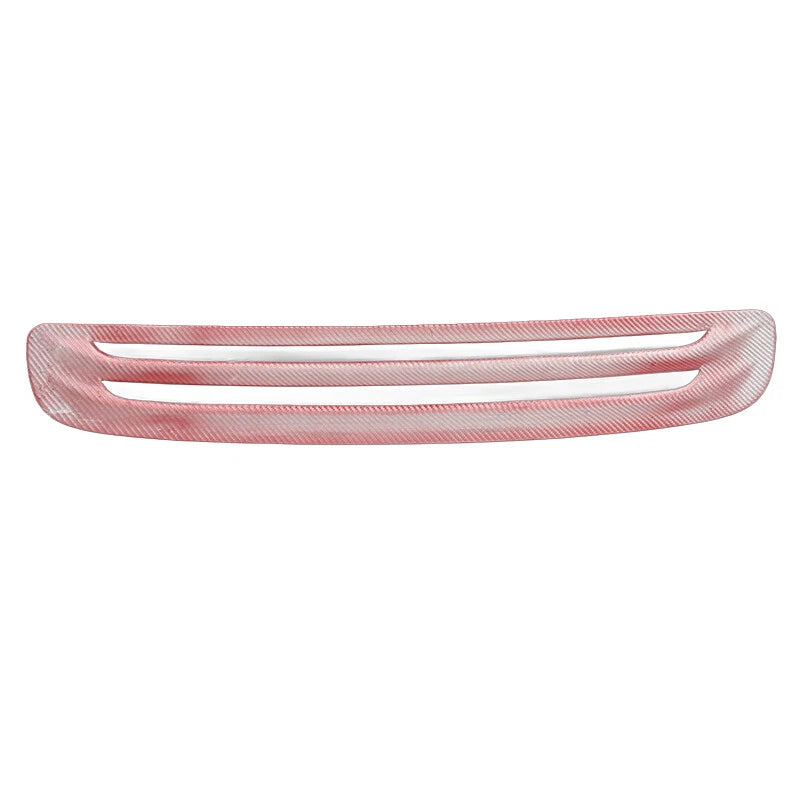 Dry Carbon Fiber Red Hood Vent Air Scoop Trim Cover for Civic Type R FL5 (2023+)