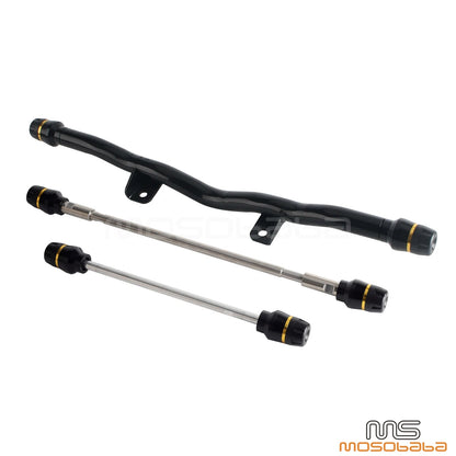 Highway Peg Crash Bar Axle Fork Slider for Harley Sportster (2004-2023)