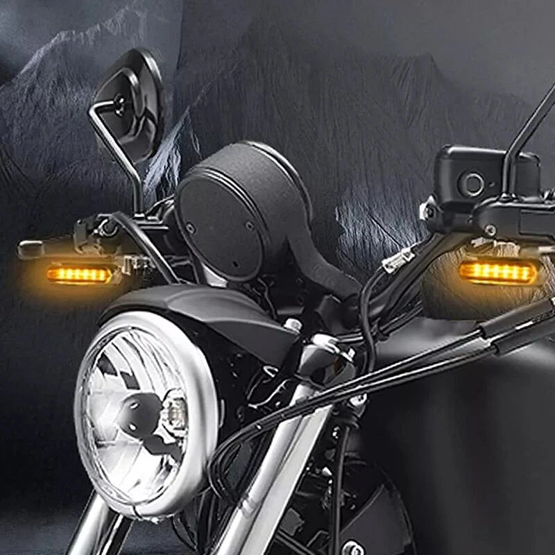 LED Handlebar Turn Signals for Honda Yamaha Suzuki Ducati