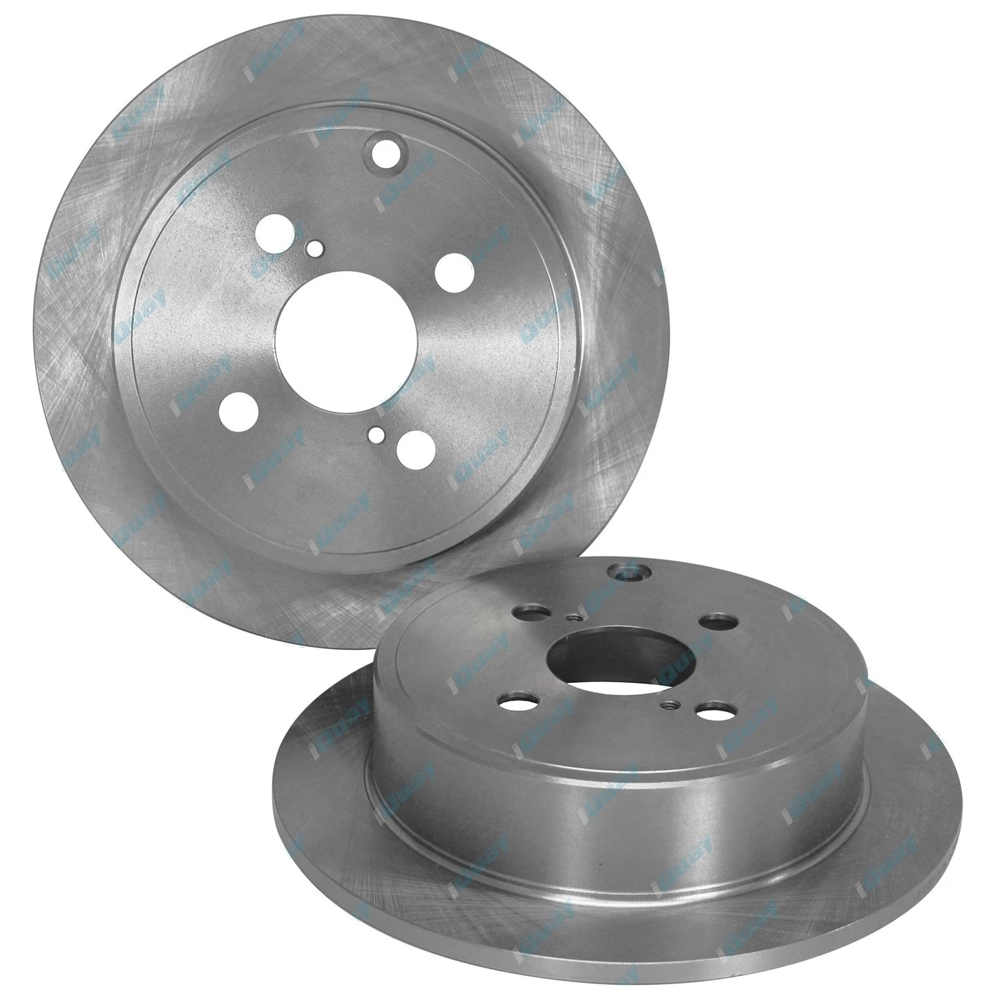 2 Rear Disc Brake Rotors for Corolla ZZE122R 2001-2007 (Sth African Made Model