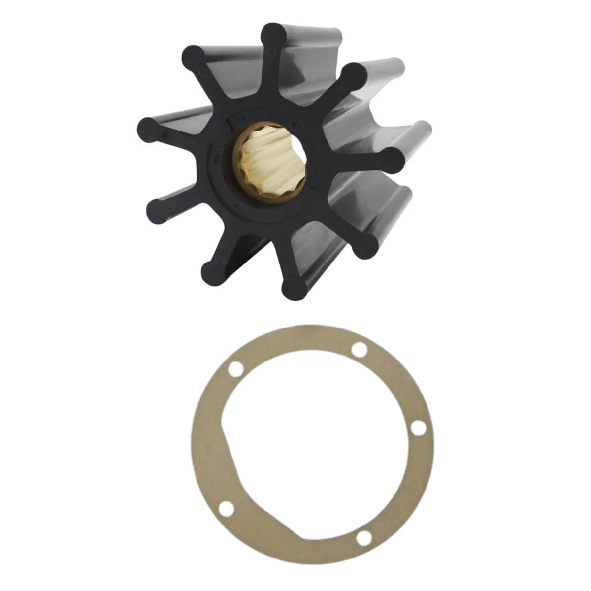 Flexible Impeller Kit for Jabsco DJ Pump 6760/50015, 9 Blades